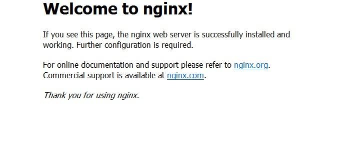welcome -nginx